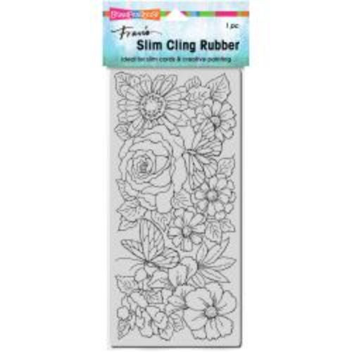 Stampendous Cling Stamp Slim Floral Wings