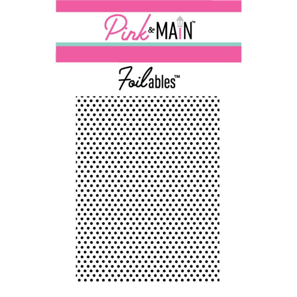 Pink & Main Small Dots Foilable Panels