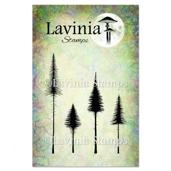 Lavinia Stamps Small Pine Trees - Stamp LAV836