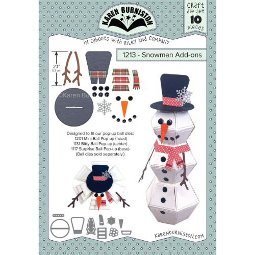 Karen Burniston Snowman Add-ons