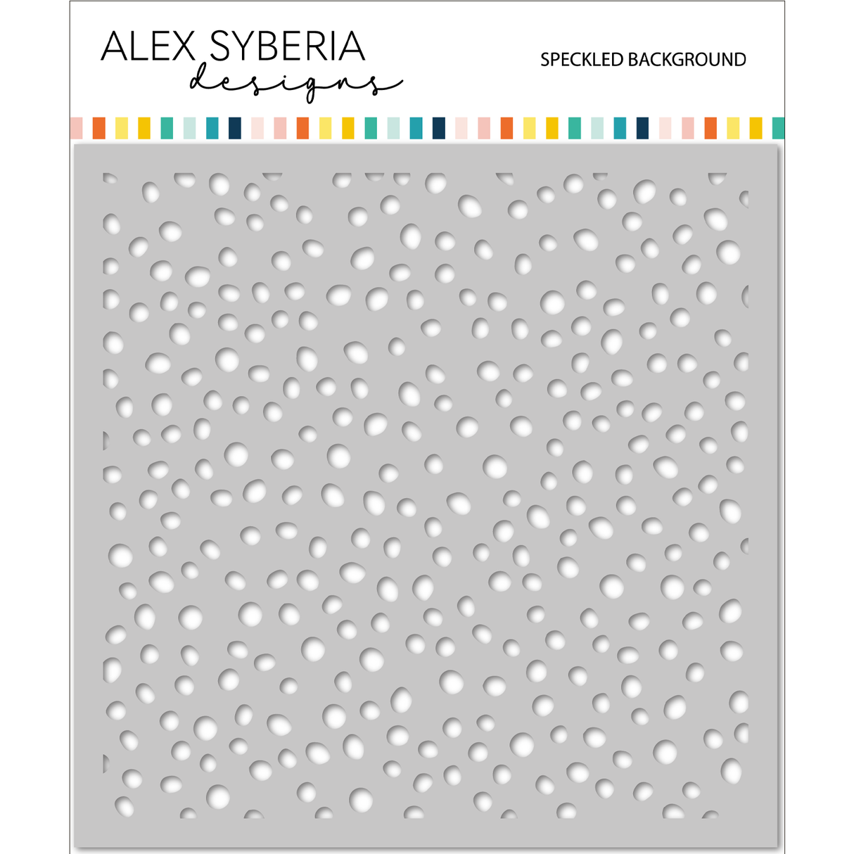 Alex Syberia Designs Speckled Background Stencil