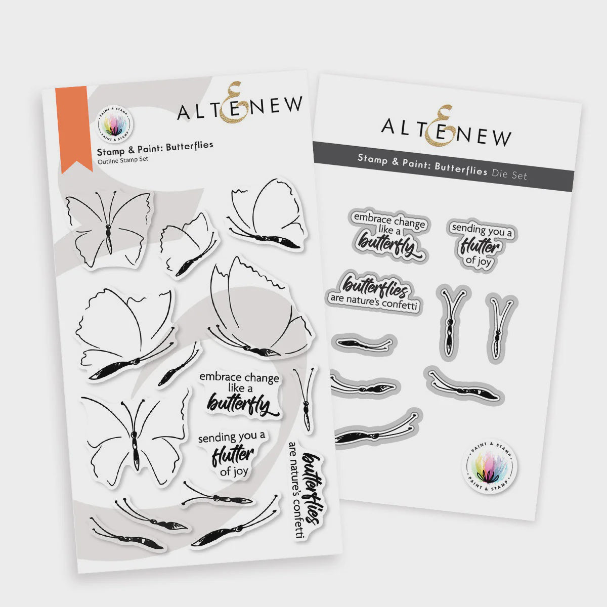 Altenew Stamp & Paint Butterflies - Complete bundle