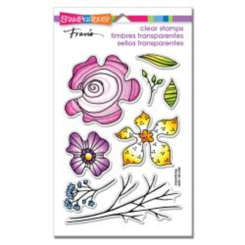 Stampendous Perfectly Clear Stamps Floral Pieces