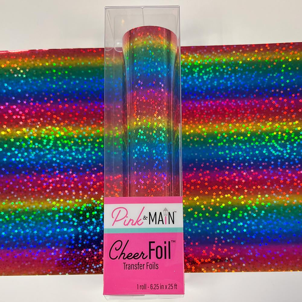 Pink & Main Starry Rainbow CheerFoil®