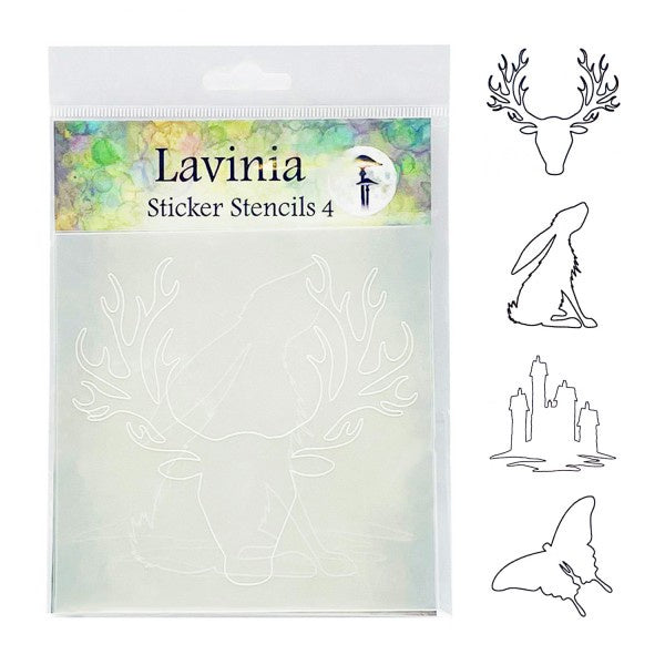 Lavinia Stamps Sticker Stencils 4