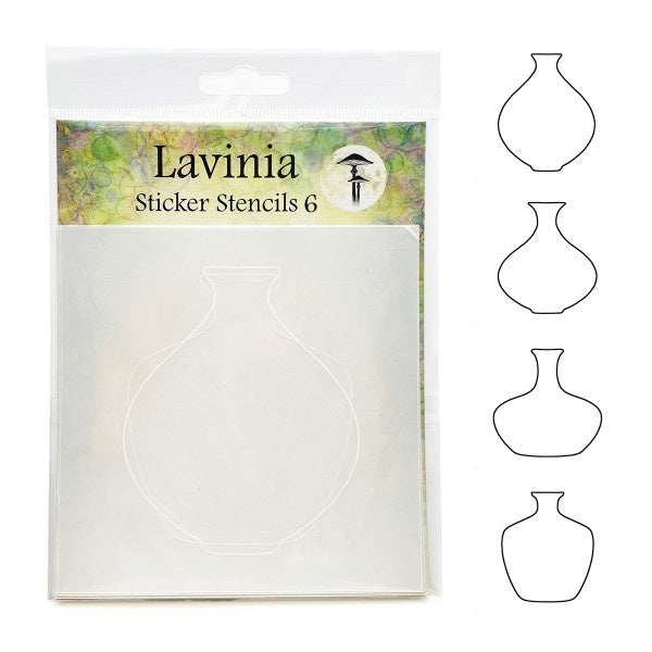 Lavinia Stamps Sticker Stencils 6