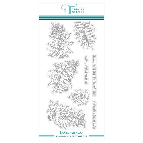 Trinity Stamps Fern-tastic 4x8 Stamp Set