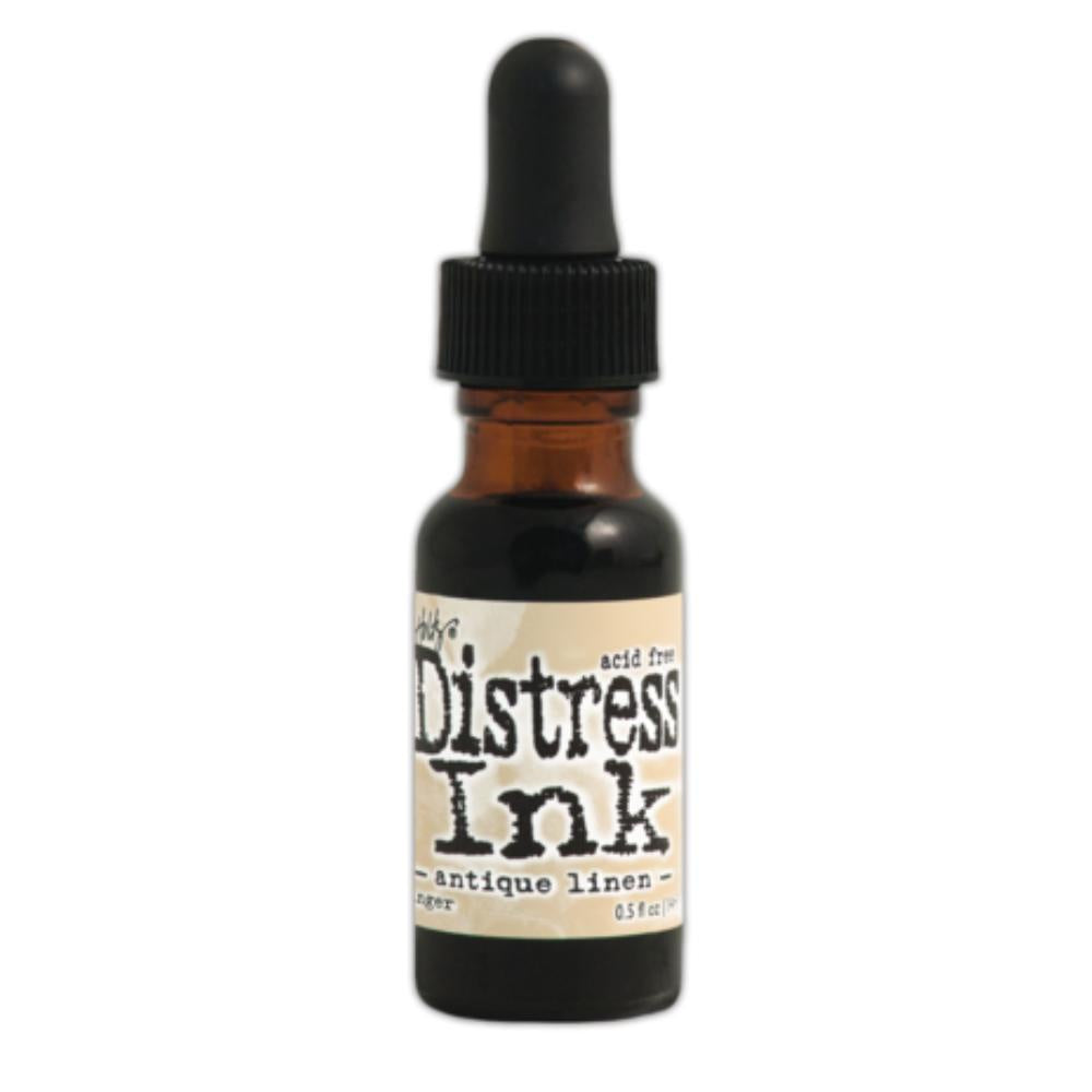 Ranger Tim Holtz Distress Ink Antique Linen Re-Inker 0.5 fl oz (TIM19435)