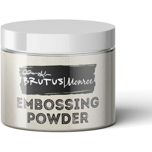 Brutus Monroe Ultra Fine Embossing Powder - Icicle - 6 OZ JAR