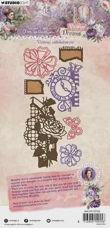 Studio Light Victorian Dreams Cutting Die Victorian Embellishments (JMA-VD-CD782)