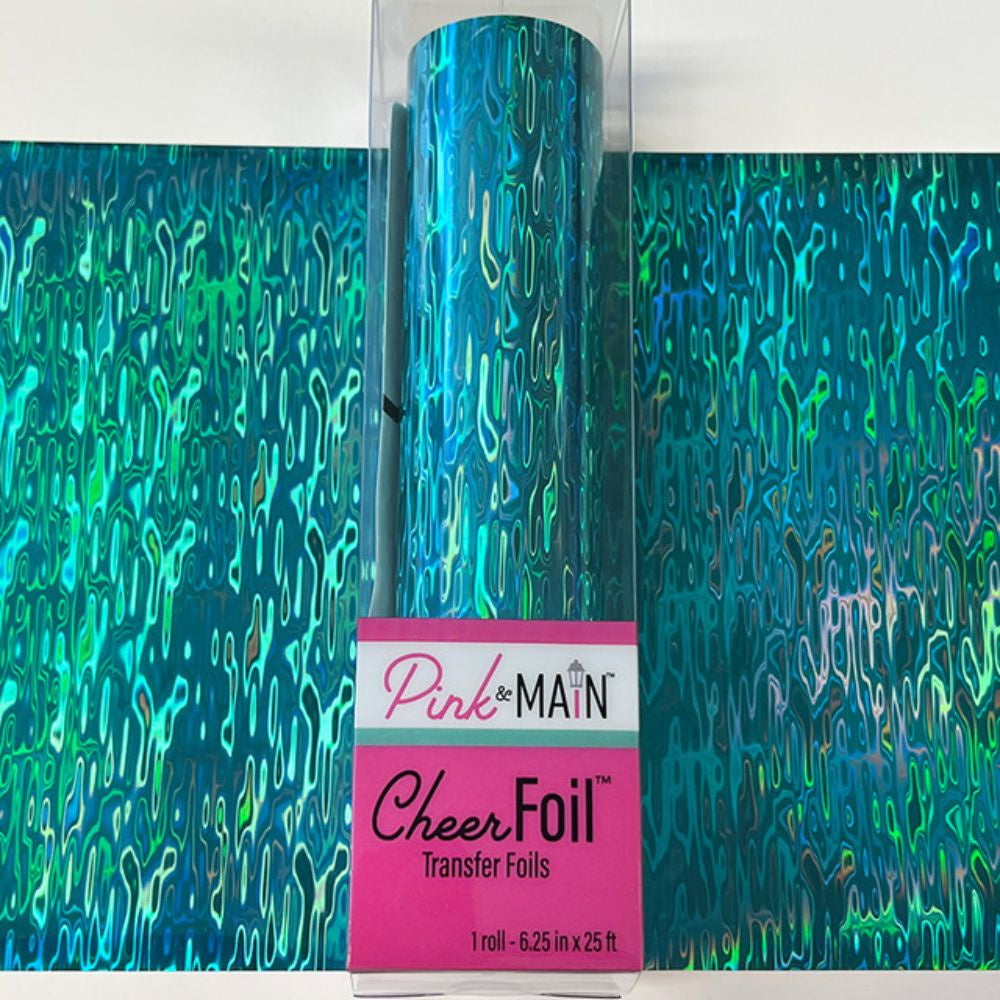 Pink & Main Waterfall Teal CheerFoil®