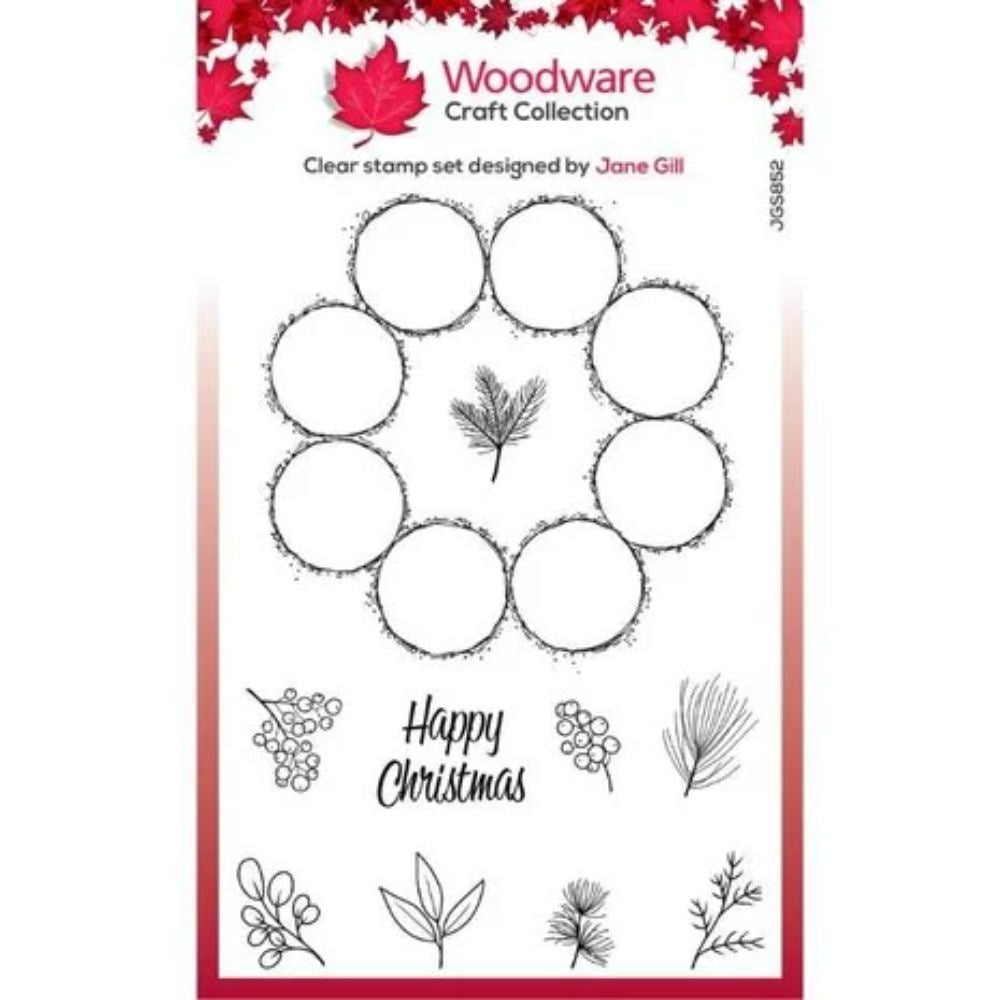 Woodware Bubble Circle Clear Stamps (JGS852)