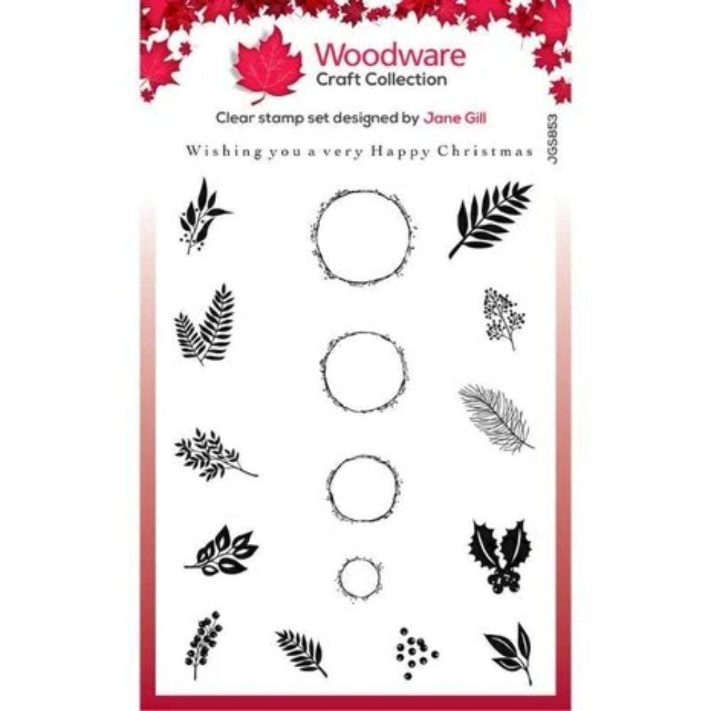 Woodware Bubble Ornaments Clear Stamps (JGS853)