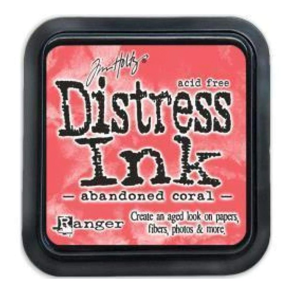 Tim Holtz Distress Ink Pad ABANDONED CORAL