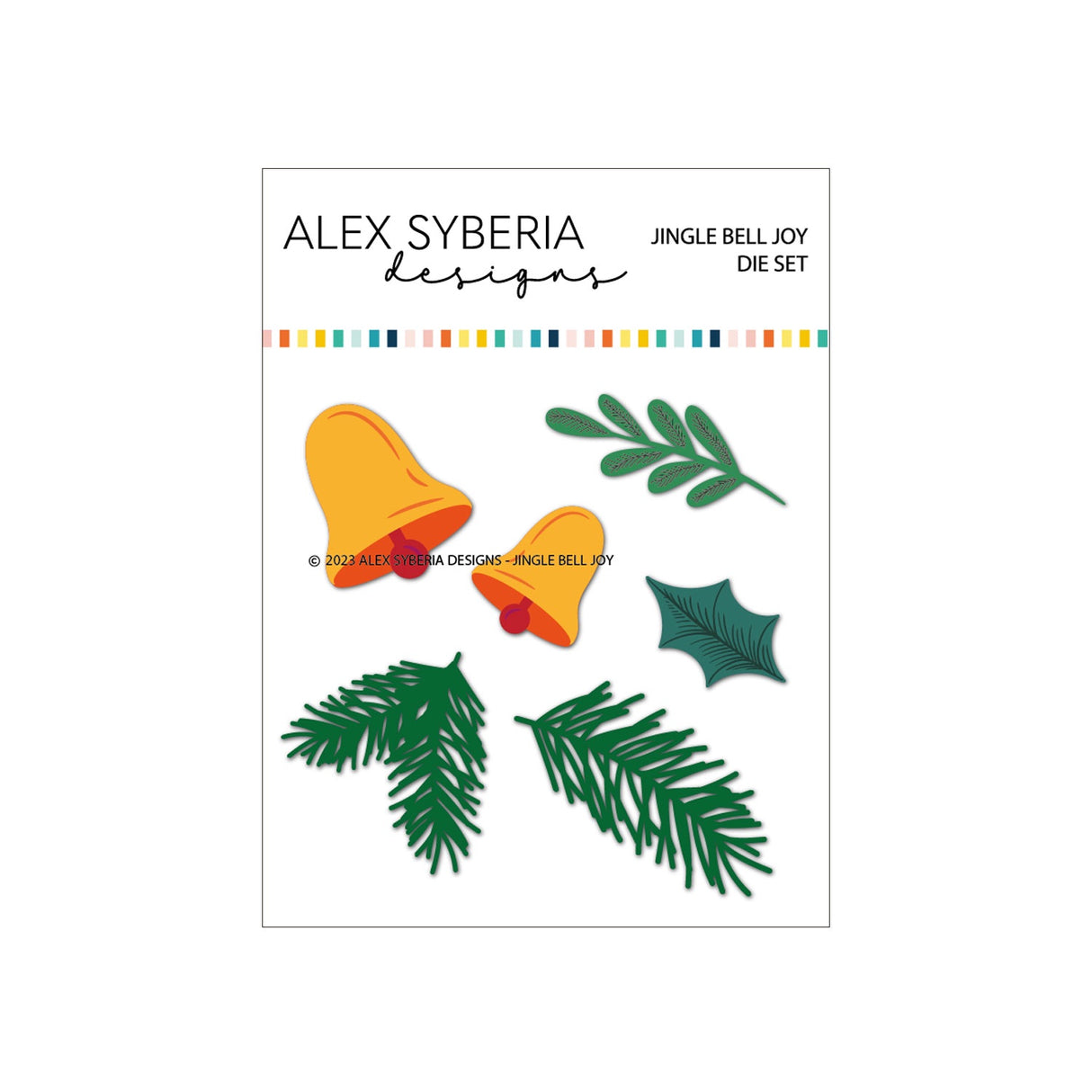 Alex Syberia Designs Jingle Bell Joy Die Set