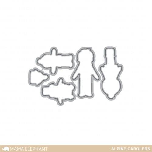 Mama Elephant ALPINE CAROLERS - CREATIVE CUTS