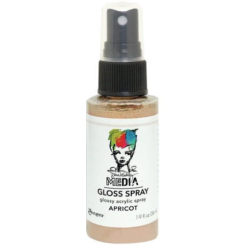 Dina Wakley Media Gloss Sprays 2oz Apricot