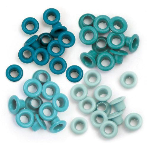 We R Eyelets Standard 60/Pkg Aqua