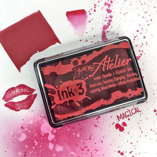 Inkon3 Atelier Marilyn Red ~ Artist Grade Fusion Ink Pad