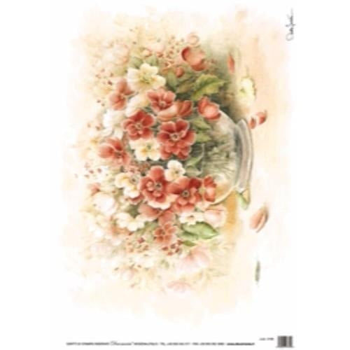 A3 Rice Paper Design for Sospeso Or Decoupage Collage Sheets Basket ...