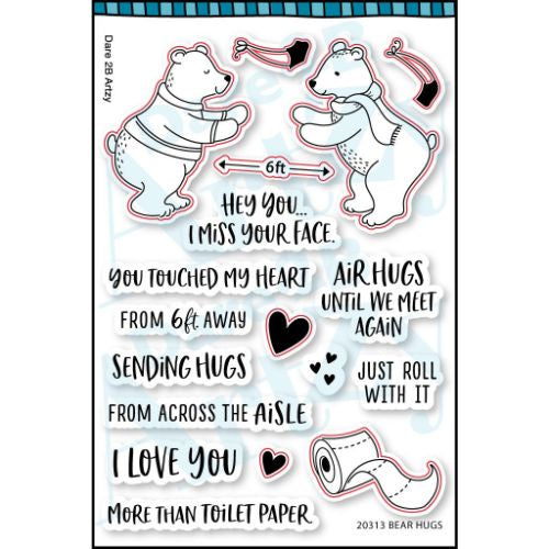 D2BA BEAR HUGS STAMP SET