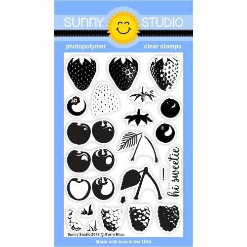 Sunny Studios Berry Bliss Stamps