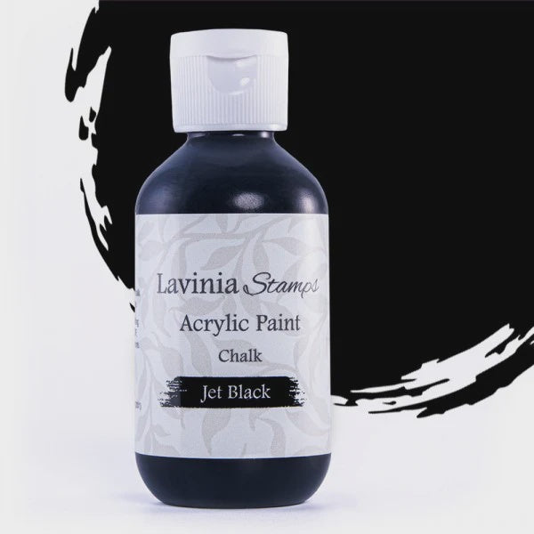 Lavinia Stamps Chalk Acrylic Paint Jet Black