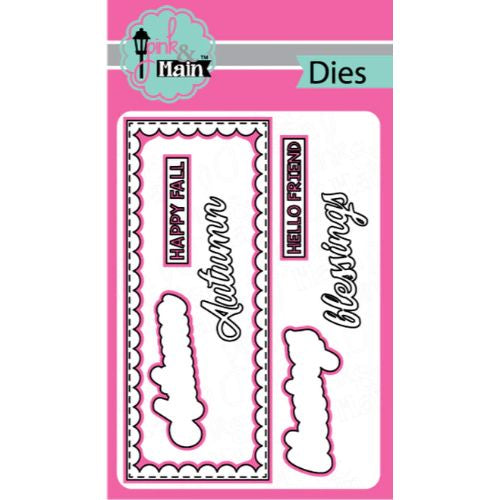 Pink &amp; Main Blessings Slim Line Dies