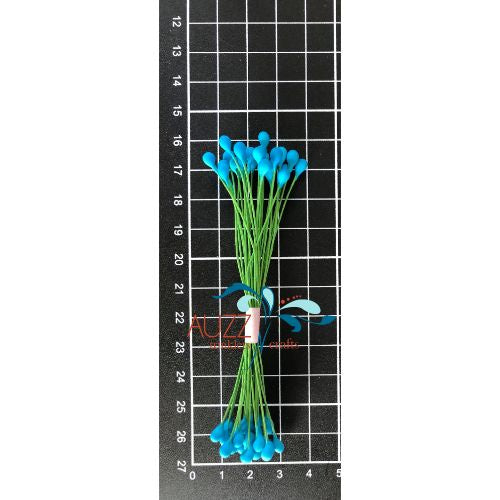 ATK Blue Wire Stamen 1 Bunch