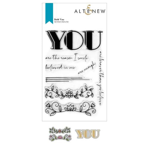 Altenew Bold You Stamp &amp; Die Bundle