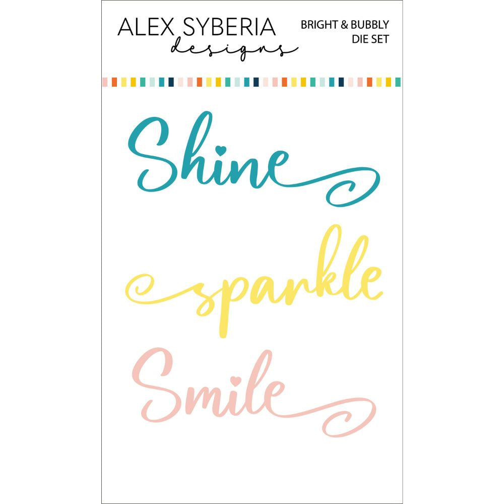 Alex Syberia Designs Bright & Bubbly Die Set