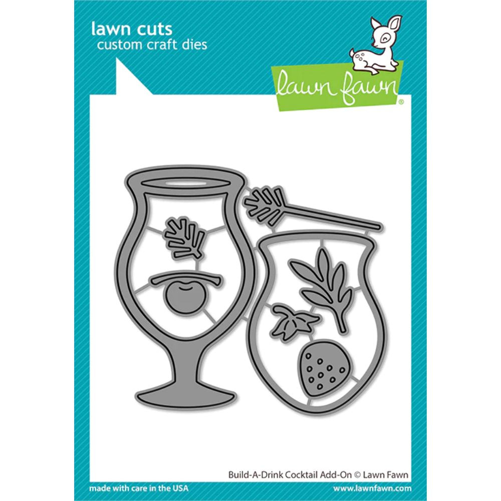 Lawn Fawn build-a-drink cocktail add-on