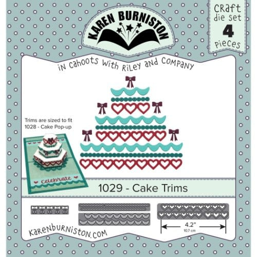 Karen Burniston cake Trims Dies