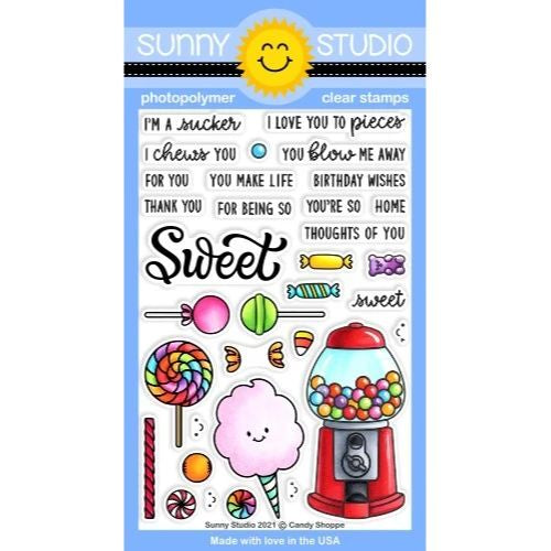 Sunny Studios CANDY SHOPPE STAMPS