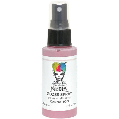 Dina Wakley Media Gloss Sprays 2oz Carnation