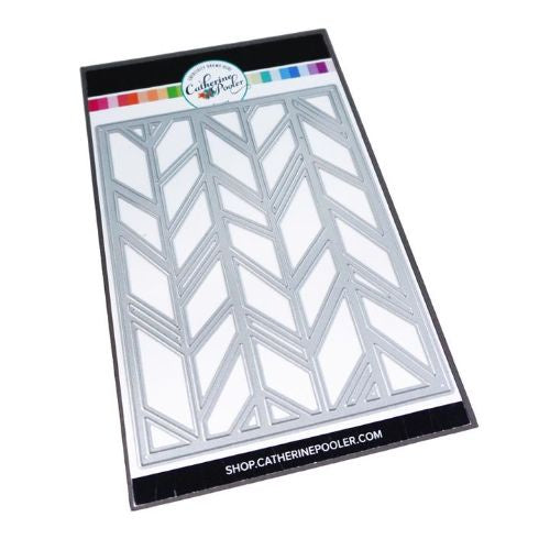 Catherine Pooler Designs Chic Chevron Cover Plate Die