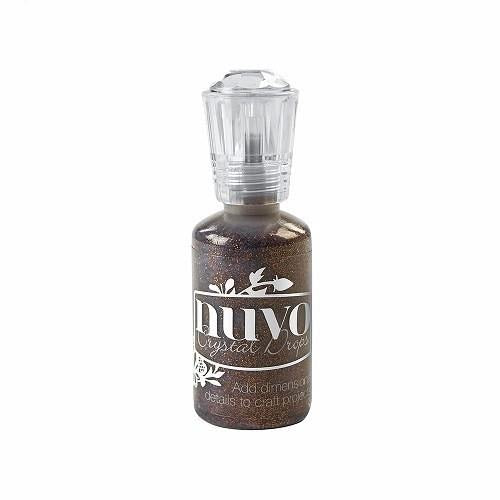 Tonic Studios Nuvo Glitter Drops 1.1oz Choclate Fondue