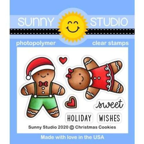 Sunny Studios CHRISTMAS COOKIES STAMPS