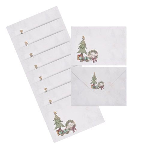 Couture Creations Christmas Envelope - Snowy surprise - 4 x 6in (10pc)