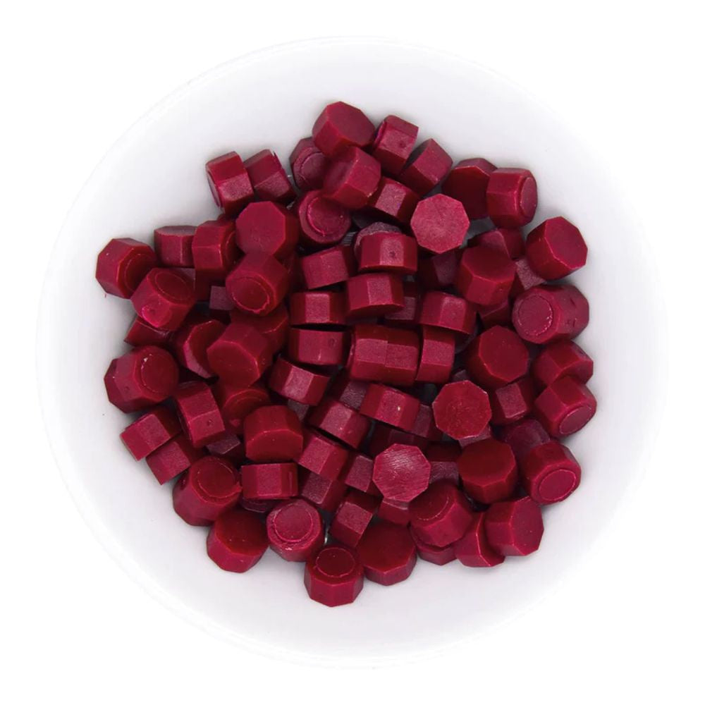 Spellbinders Classic Crimson Wax Beads from the Sealed by Spellbinders Collection