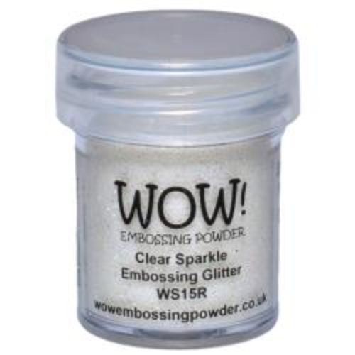 WOW! Embossing Powder 15ml Clear Sparkle