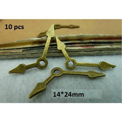 Metal Charm - Clock Pointers 10 pcs/ pack