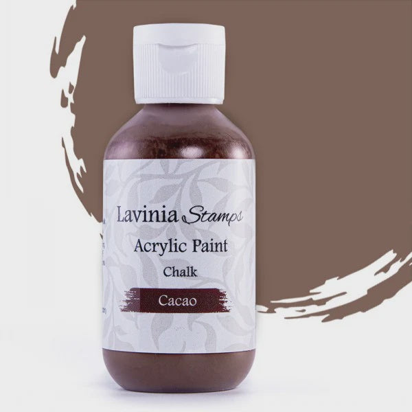 Lavinia Stamps Chalk Acrylic Paint Cacao