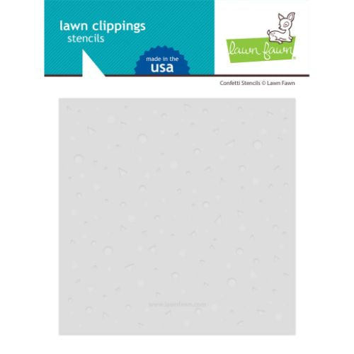 Lawn Fawn confetti stencils