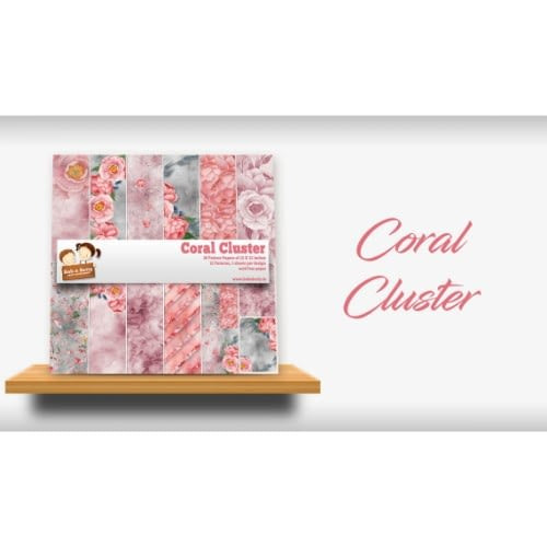 Bob N Betty Coral Cluster 12'x12' Paper Pad