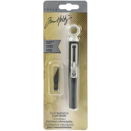 Tim Holtz Retractable Craft Knife W/3 Blades