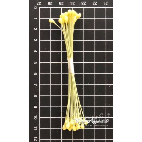 ATK Cream Wire Stamen 1 Bunch