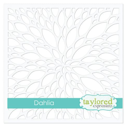 Taylored Expressions DAHLIA STENCIL