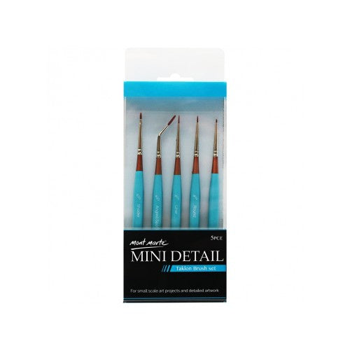 Mont Marte Mini detail Brush Set 5pcs