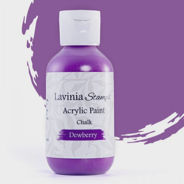 Lavinia Stamps Chalk Acrylic Paint Dewberry